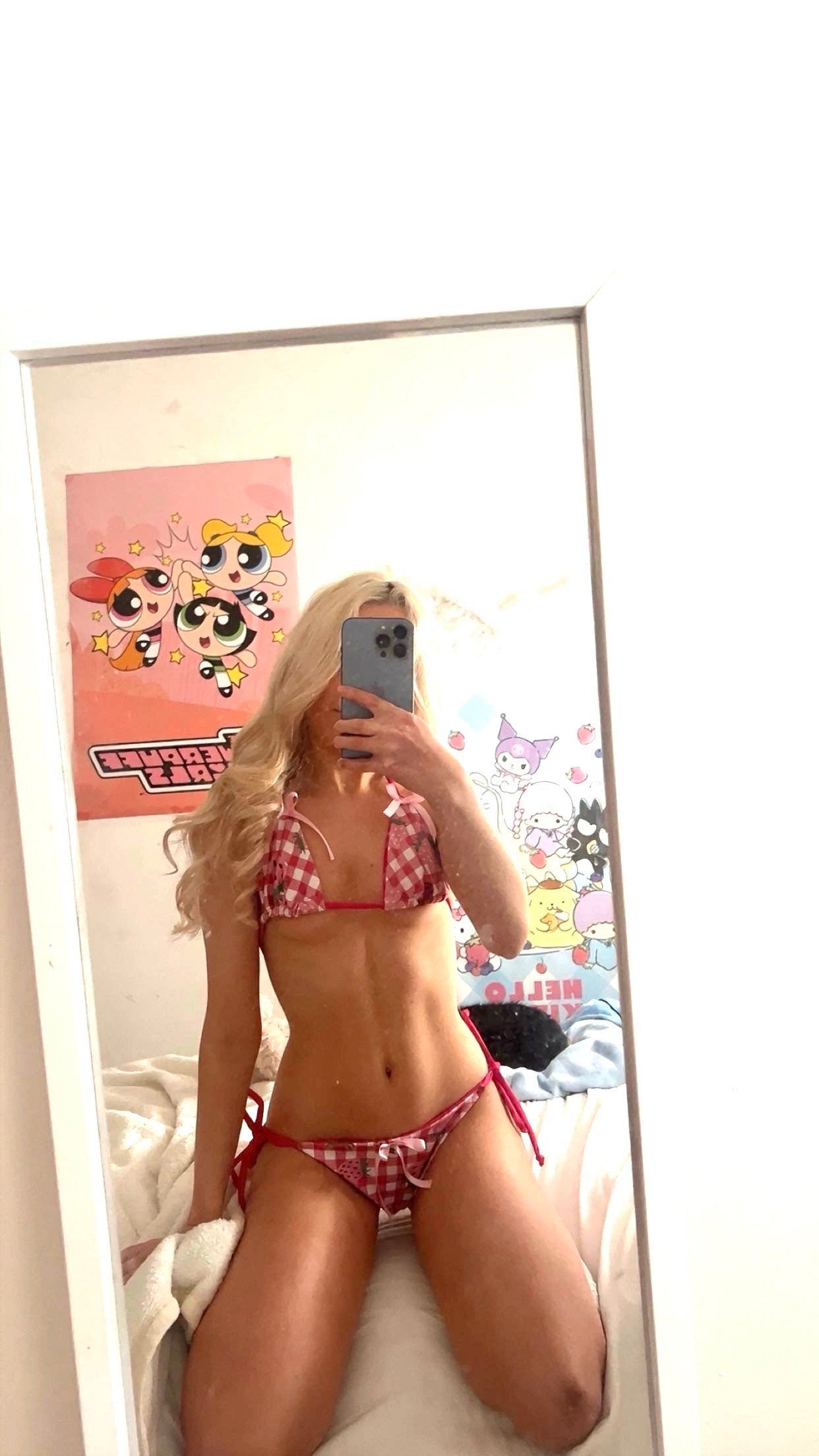 Strawberry shortcake bikini top 🍓🍰