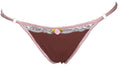 Princess rose bikini thongs